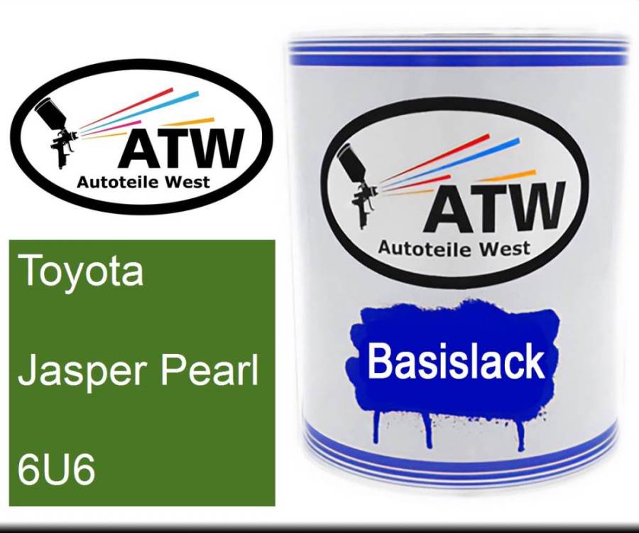 Toyota, Jasper Pearl, 6U6: 1L Lackdose, von ATW Autoteile West.